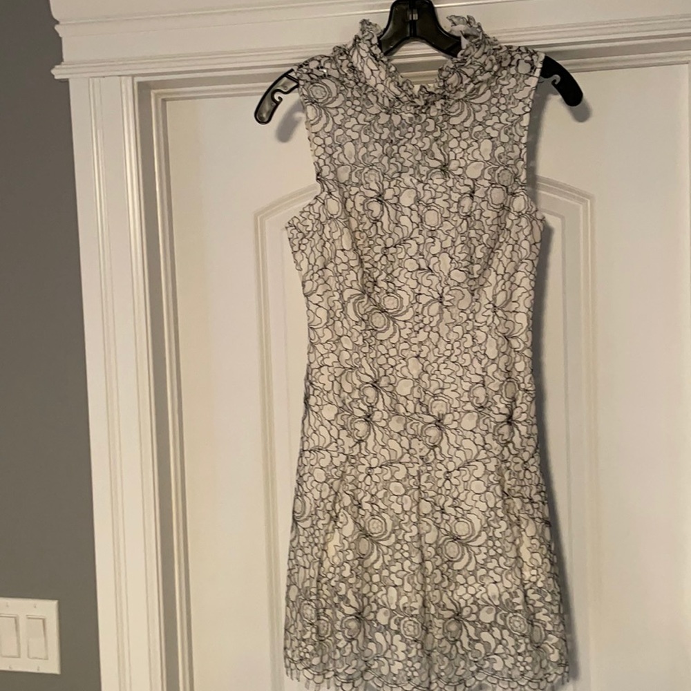 White floral Likely mini dress